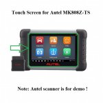Touch Screen Digitizer Replacement For Autel MaxiCOM MK808Z-TS